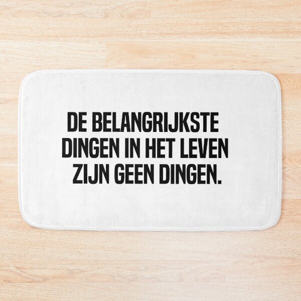 Item preview, De Belangrijkste Dingen In Het Leven Zijn Geen Dingen designed and sold by melshirt-shop.