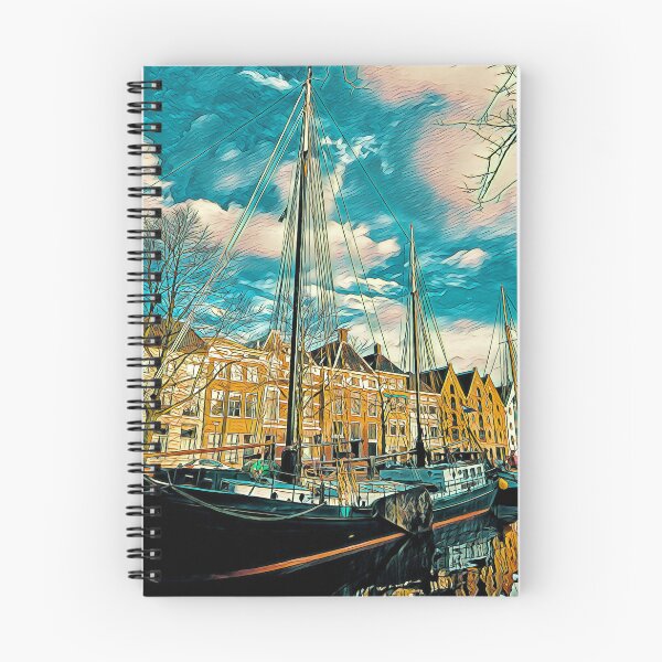 Item preview, Groningen, Netherlands Cityscape Picture Art designed and sold by KivancYucel.