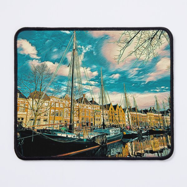 Item preview, Groningen, Netherlands Cityscape Picture Art designed and sold by KivancYucel.