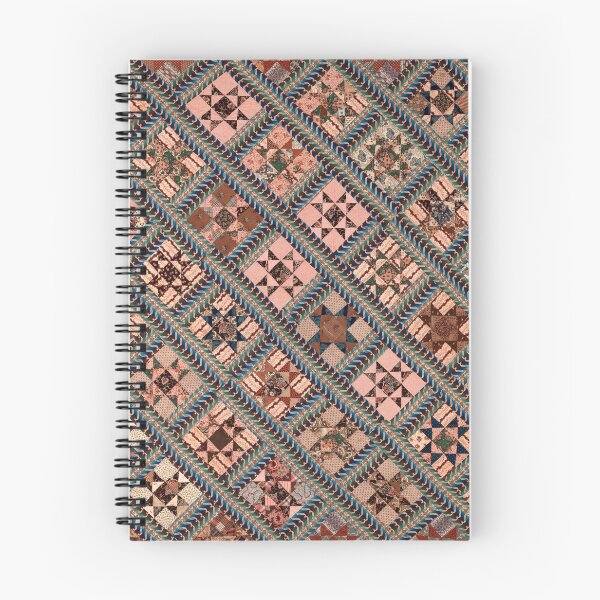 Item preview, Old Diagonal Checkered Quilt Pattern designed and sold by CatbellyDesigns.