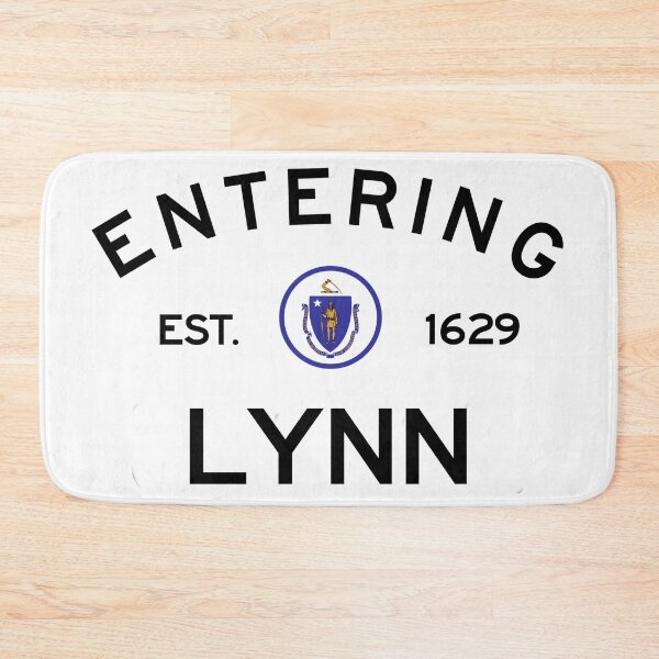 Item preview, Entering Lynn Massachusetts - Commonwealth of Massachusetts Road Sign  designed and sold by NewNomads.