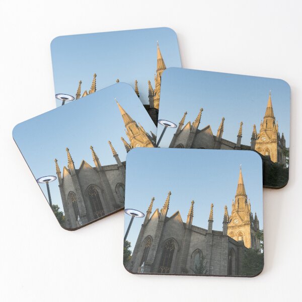 Item preview, Silver and Gold - Sunrise Lit Kirk of St Nicholas Uniting in Aberdeen Scotland designed and sold by Georgia Mizuleva.