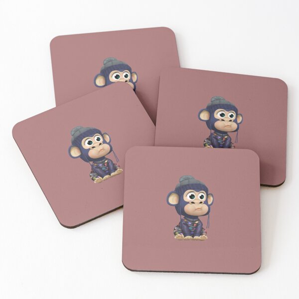 Item preview, Cute Baby Monkey designed and sold by SolSel ⭐⭐⭐⭐⭐.