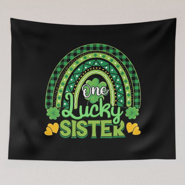 Item preview, One Lucky Sister Shamrock St Patricks Day Gift designed and sold by TeeDesignsStore.