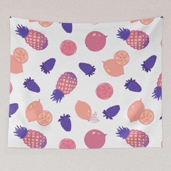 Item preview, Tropical fruit pattern designed and sold by stavina.
