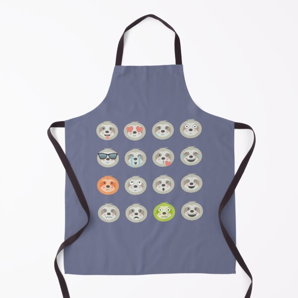 Item preview, Sloth,  sloth emoji, sloth emotions, funny faces, sloth faces designed and sold by Terevela.