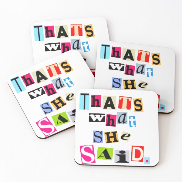 Item preview, “That’s What She Said” designed and sold by Kassady Walters.