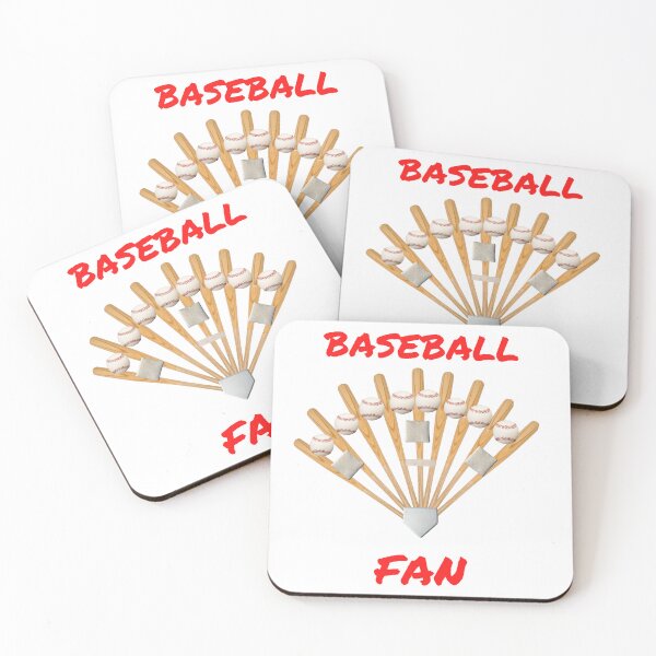 Item preview, Baseball Fan Bats Balls Bases Home Plate Pitcher's Mound designed and sold by Javamba.