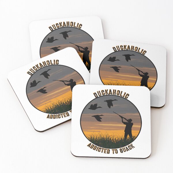 Item preview, Duckaholic Retro Duck Hunting Design for Quack Addict Duck Hunters! designed and sold by LifeCrush.