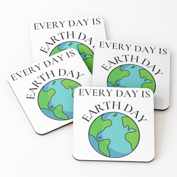 Item preview, Every Day Is Earth Day Dark designed and sold by Mood Mash.