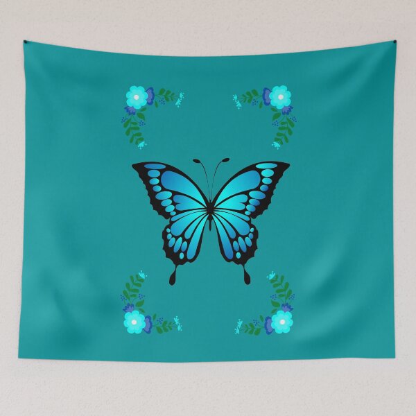 Item preview, Butterfly in Flowers designed and sold by trendingatees.