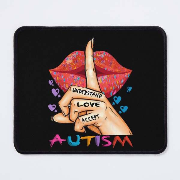 Item preview, Understand Love Accept Lip Biting Autism designed and sold by boyastore.