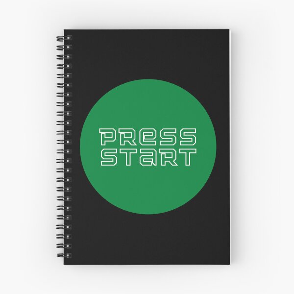 Item preview, Press start designed and sold by Smash247.
