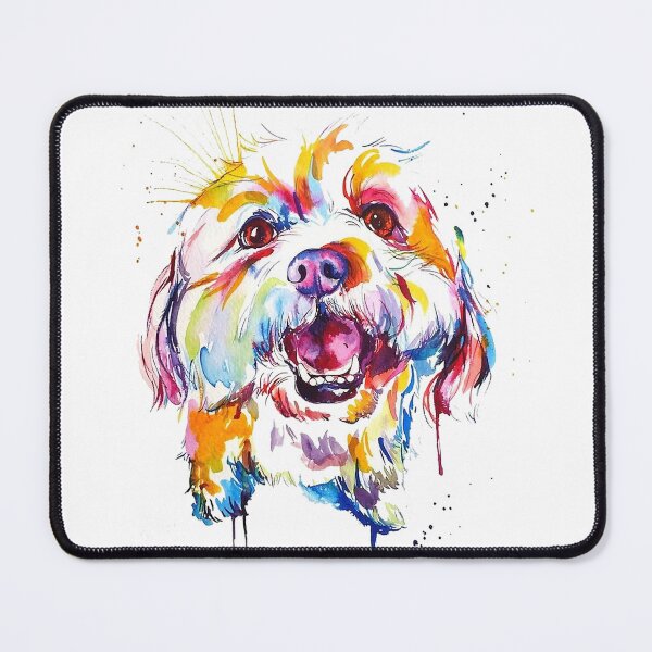 Item preview, Colorful doghead designed and sold by lerta.