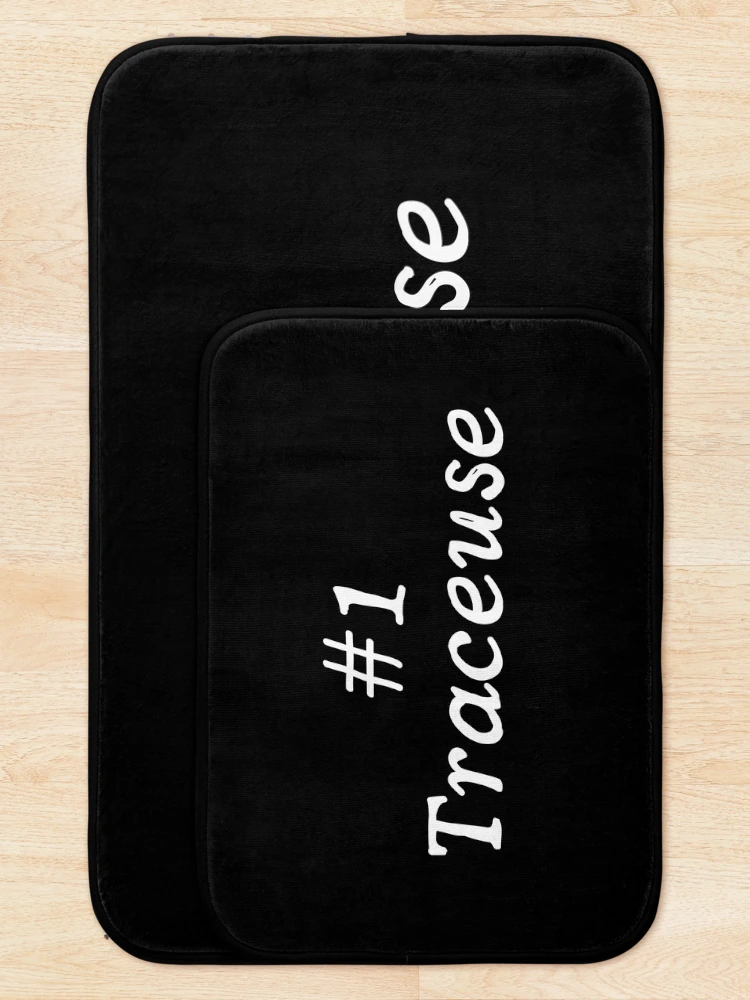 Thumbnail 5 of 6, Bath Mat, Number 1, plotter, plotters designed and sold by Smileycreation.