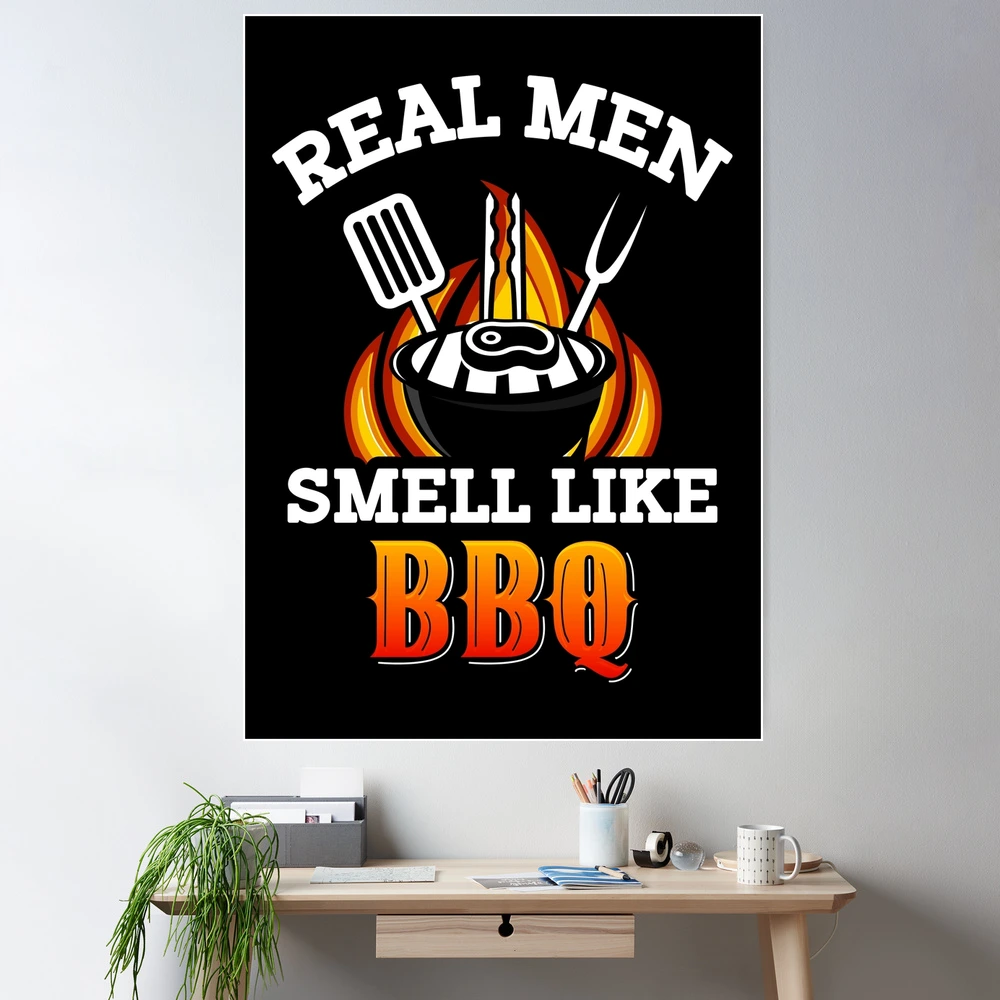 Real Men Smell Like BBQ Tumbler