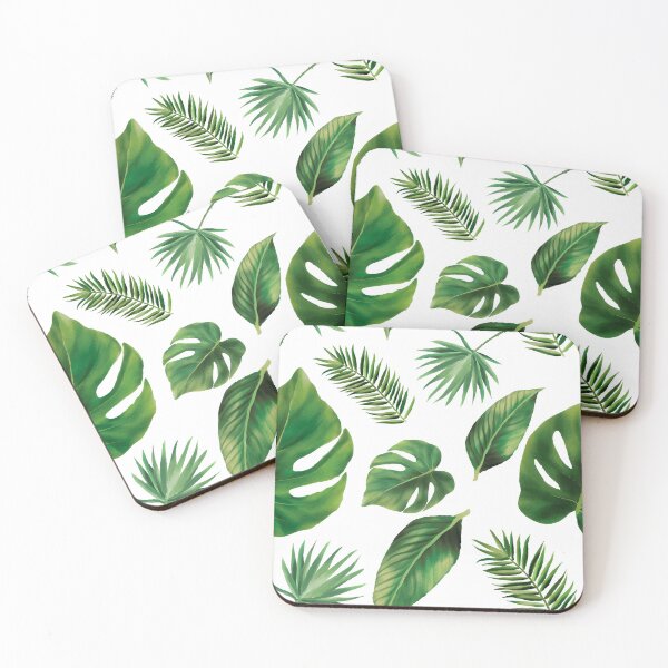 Item preview, Monstera Leaves Pattern - monstera leaf pattern - Tropical Monstera Leaves designed and sold by FastHub.