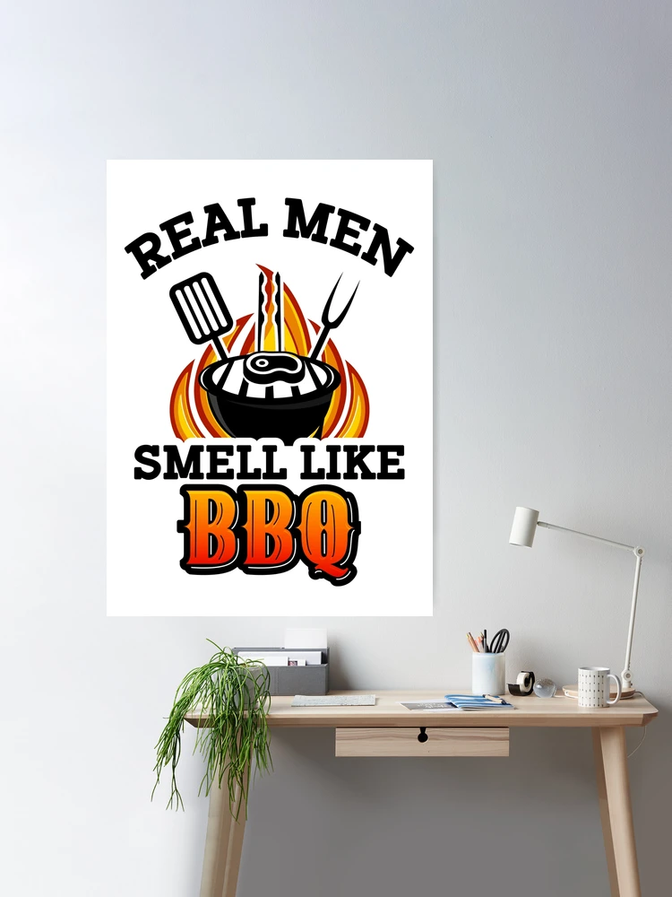 Real Men Smell Like BBQ Tumbler