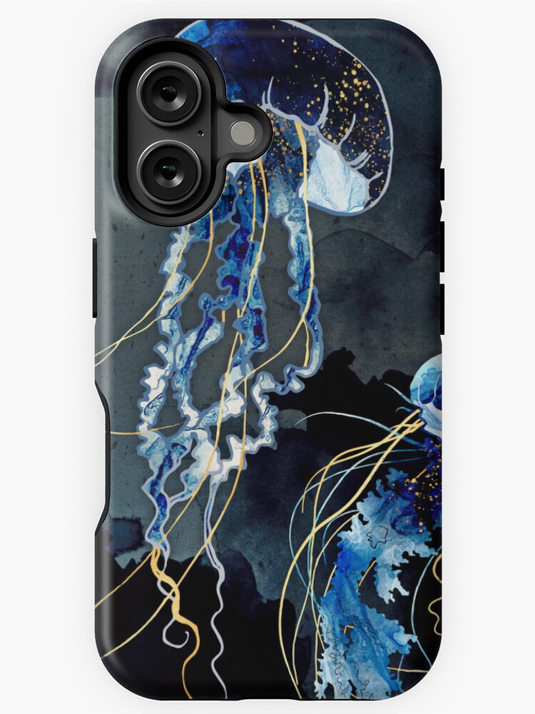 Thumbnail 1 von 4, iPhone-Hülle, Metallischer Ozean III designt und verkauft von spacefrogdesign.