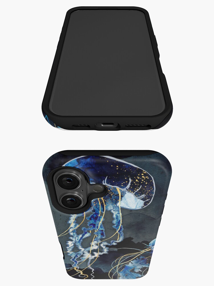 Thumbnail 3 von 4, iPhone-Hülle, Metallischer Ozean III designt und verkauft von spacefrogdesign.