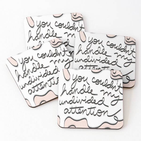 Item preview, Undivided Attention Dwight Schrute Quote designed and sold by tarynillustrate.