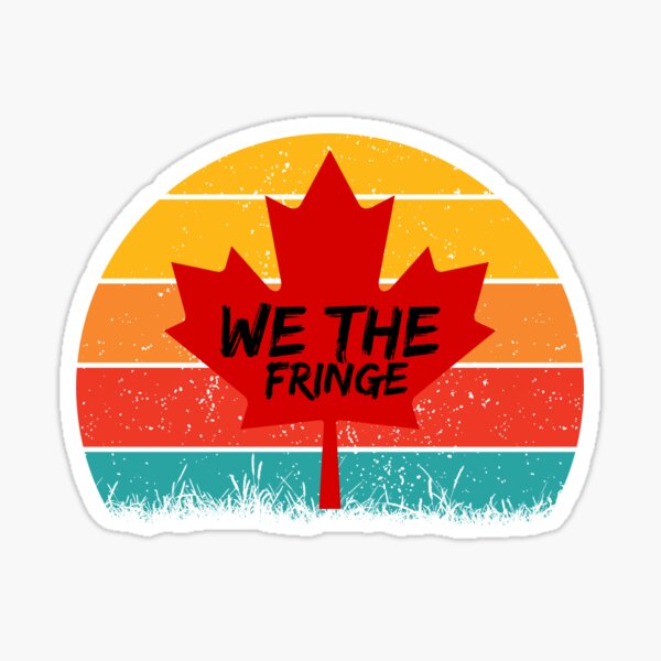 we the fringe Sticker