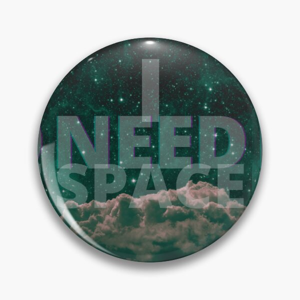 Item preview, I Need Space - Turquoise Galaxy designed and sold by Quirkdom.