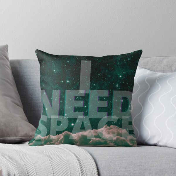 Item preview, I Need Space - Turquoise Galaxy designed and sold by Quirkdom.