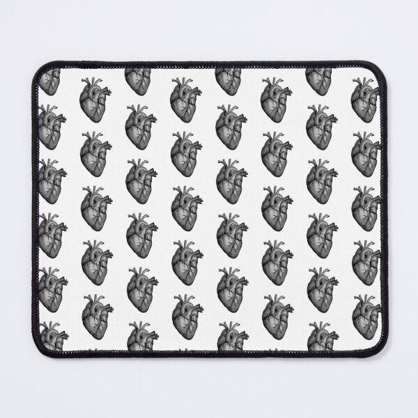 Item preview, Black & White Heart designed and sold by Hellbilly Designs.