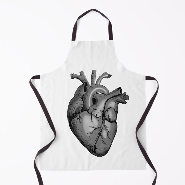 Item preview, Black & White Heart designed and sold by Hellbilly Designs.