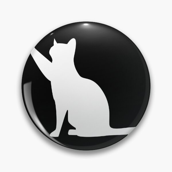 Item preview, Simple cat silhouet designed and sold by Smash247.