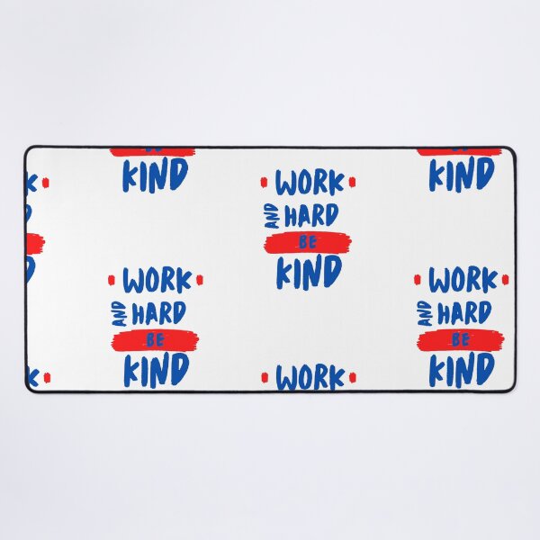 Item preview, Work Hard and Be Kind designed and sold by DoraHappy.
