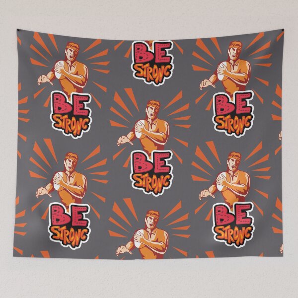 Item preview, Be Strong sport Player designed and sold by fouzy.