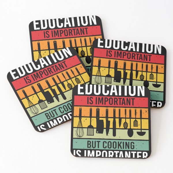 Item preview, Education Is Important But Cooking Is Importanter designed and sold by Hapoel.