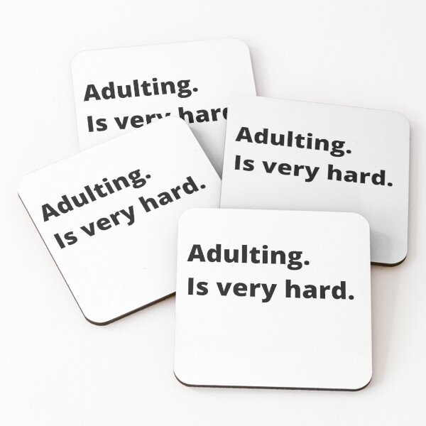 Item preview, Adulting  designed and sold by Giographix.