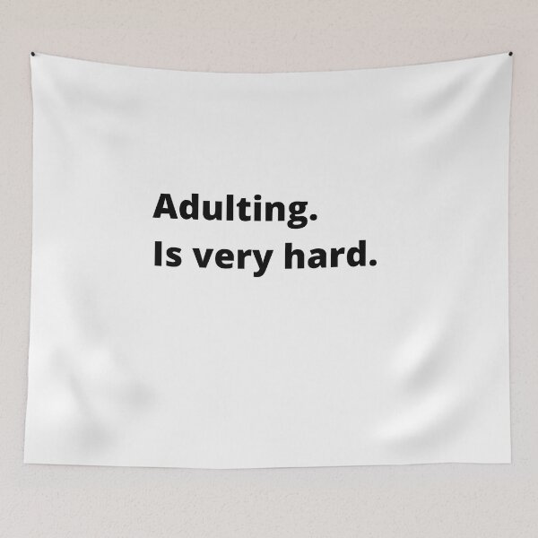Item preview, Adulting  designed and sold by Giographix.