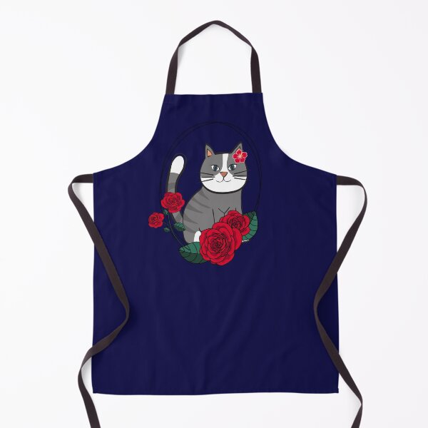 Item preview, kitten with flowers designed and sold by EMIPRINCESS.