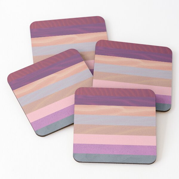 Item preview, Sand Stripes de Dunes Pattern Muted Violett Version designed and sold by lordyswiss.