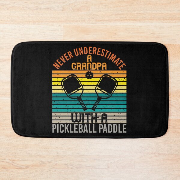 Item preview, Never Underestimate A Grandpa With a Pickleball Paddle designed and sold by Hapoel.