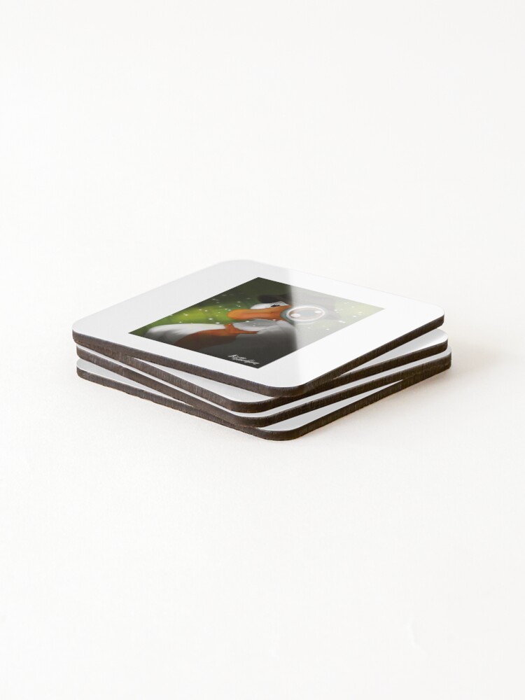 Thumbnail 4 of 5, Coasters (Set of 4), Mr. Inspector Goose designed and sold by LinLinKB.