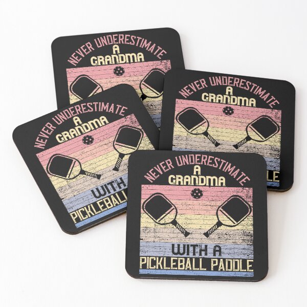Item preview, Never Underestimate A Grandma With a Pickleball Paddle designed and sold by Hapoel.