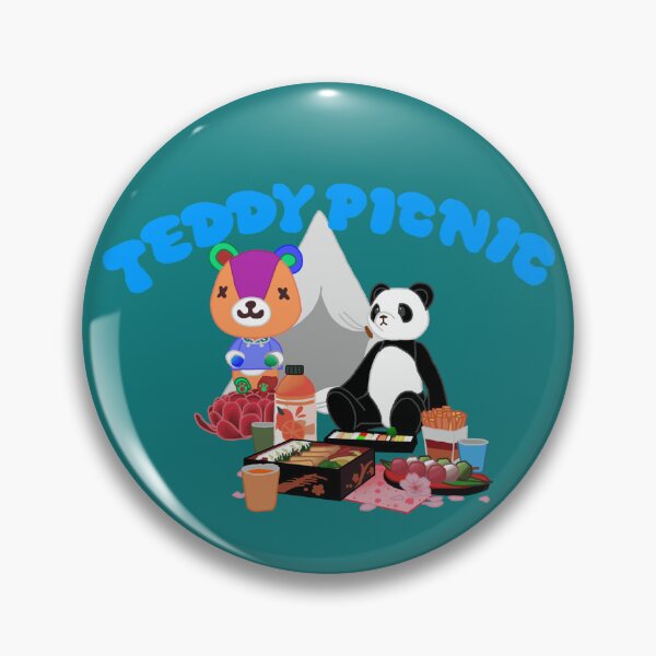 Item preview, Stitches teddy picnic designed and sold by Karkitten02.