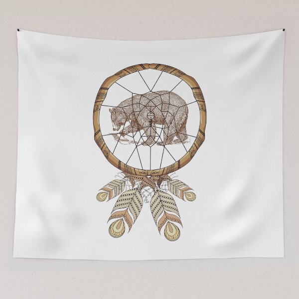 Item preview, bear dream catcher  designed and sold by MOHAREB ARMEL.