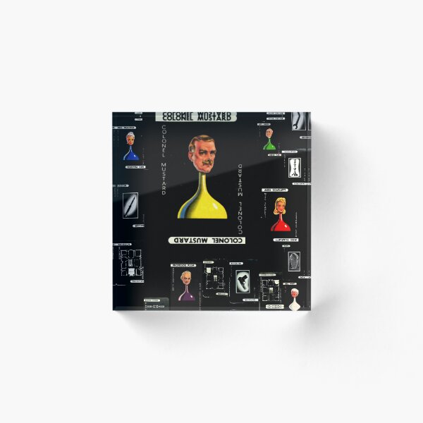 Item preview, Mostaza Cluedo designed and sold by Scratchy-Ed.
