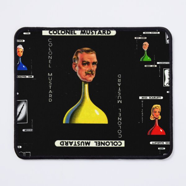 Item preview, Cluedo Mustard designed and sold by Scratchy-Ed.