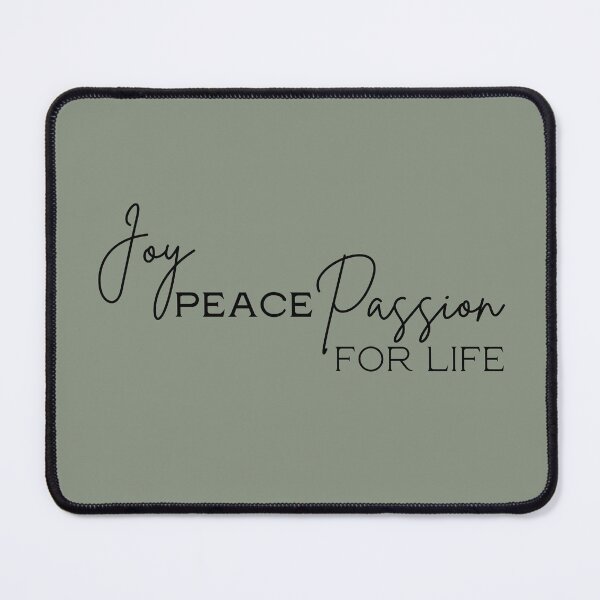 Item preview, Joy PEACE Passion FOR LIFE designed and sold by successmom.