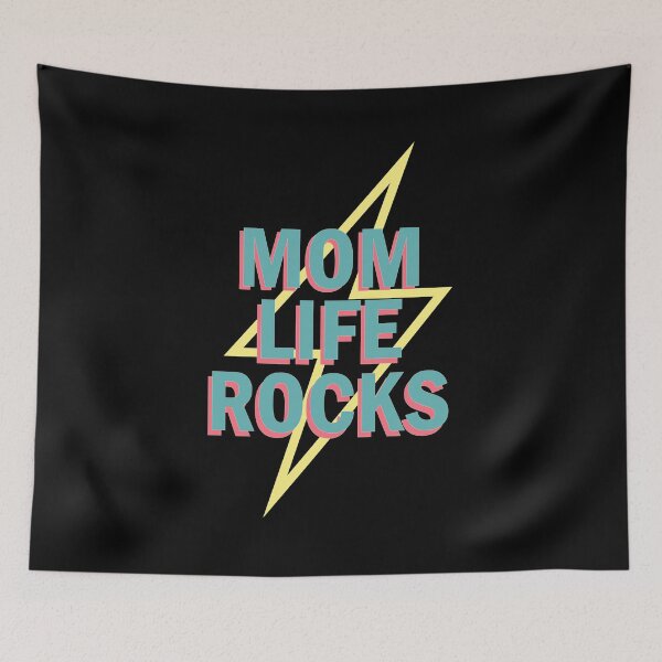 Item preview, Momlife rocks - Funny metal mama designed and sold by pixxart.