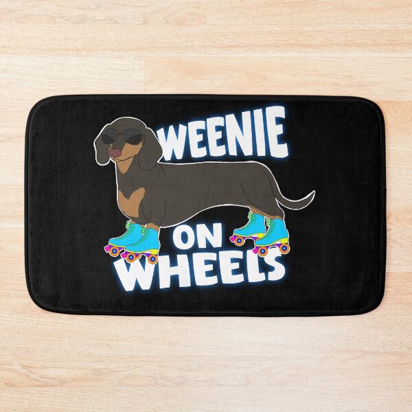 Item preview, Weenie on Wheels Dachshund Roller Skates designed and sold by Cedarrue.