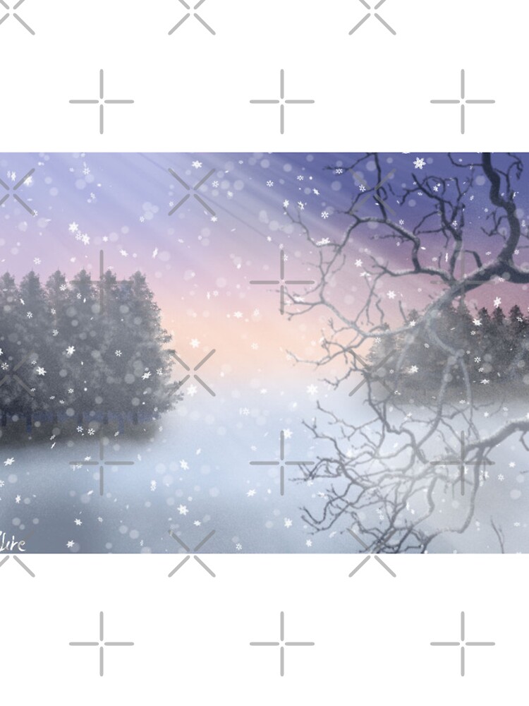 Thumbnail 4 of 4, iPhone Case, Snowy day. designed and sold by LinLinKB.