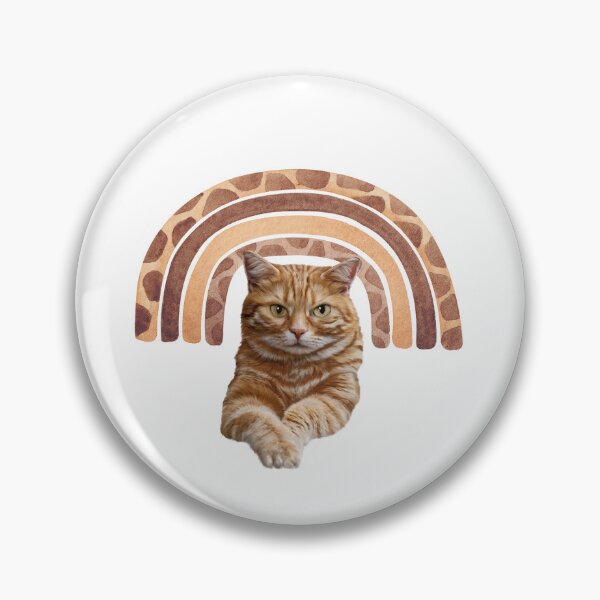 Item preview, Boho Rainbow Cat designed and sold by HappyLifeCreate.
